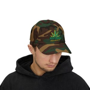 Marijuana Mercenary Camo Cap - Image 3